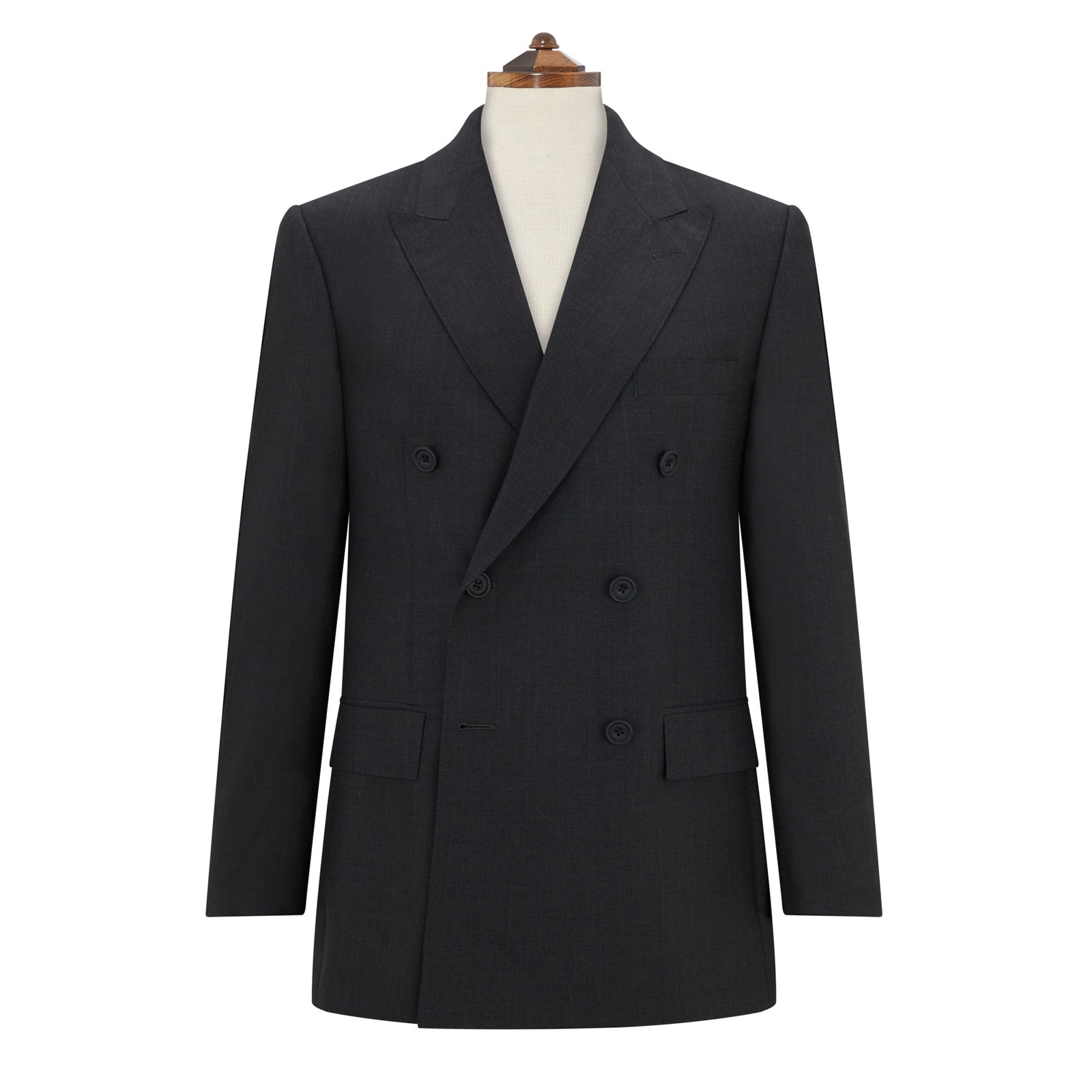 Kingsbury Charcoal Tropical Panama Suit