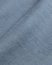 REVERSIBLE DJ CREWNECK SWEATSHIRT - BLUE MIRAGE 19oz. ALL COTTON FLEECE