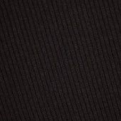 Cashmere Ribbed Submariner Rollneck In Dark Brown