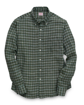 Richards Linen Check (Green)
