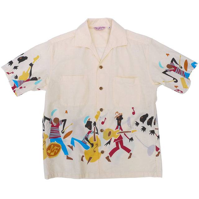 Rock 'n' Roll Shirt "Rocket 88" - Ivory