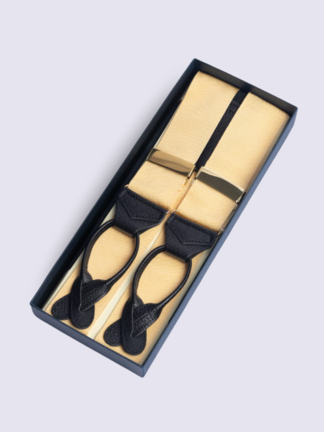 Champagne Yellow Barathea Braces