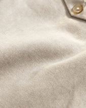 ROSSI CHINO - ECRU BRUSHED HEATHER CAVALRY TWILL