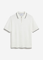 Rossi Knitted Polo White