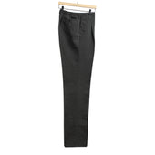 Exclusive Single Pleated Easy Pants In Garment Dyed Medium Weight Cotton Linen