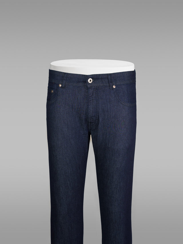 Summer Denim Cotton 5 Pockets Trousers