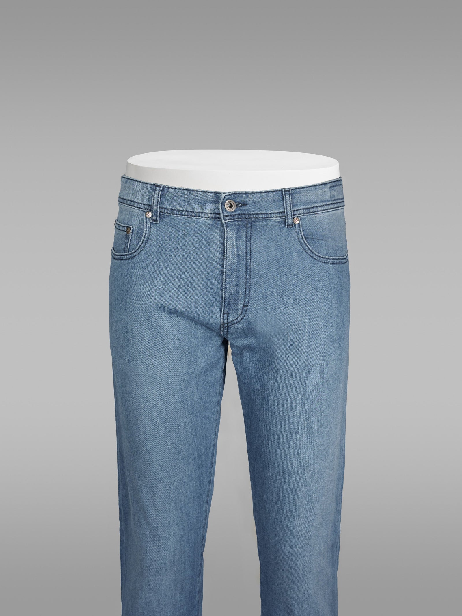 Light Summer Denim Cotton 5 Pockets Trousers