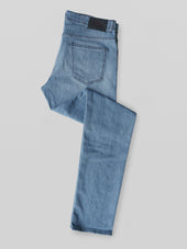 Light Summer Denim Cotton 5 Pockets Trousers
