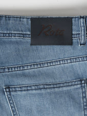 Light Summer Denim Cotton 5 Pockets Trousers