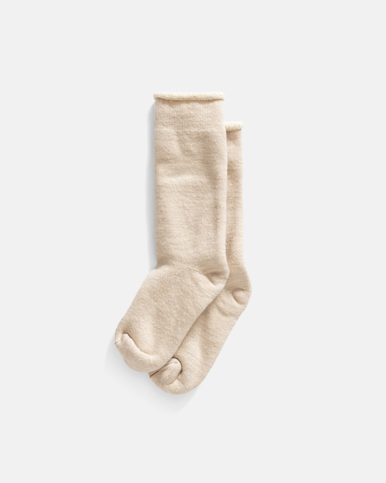 Rototo Double Face Crew Socks Heather
