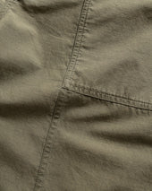 ROY BAKER PANT - FADED ARMY STONEWASHED COTTON MICRO RIPSTOP