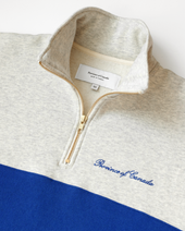 Club Fleece Half Zip Royal Unisex