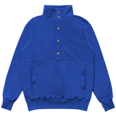 Reverse Fleece Pullover Royal - Unisex