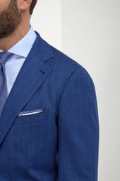 Striped Suit Made In Italy