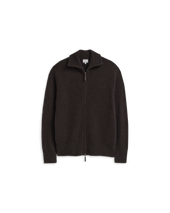 Royal Cashmere Cardigan Umber