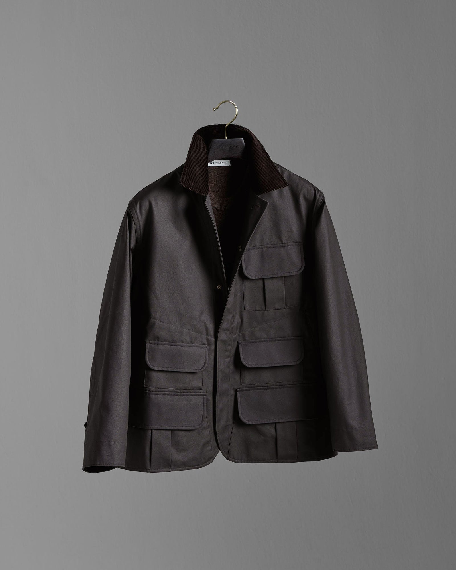 American Hunting Jacket In Dark Brown