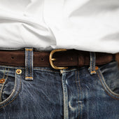 Classic Suede Belt In