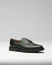 Navvy Cut in Black Pigskin