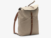 M S Rucksack Grand Herringbone Cuoio