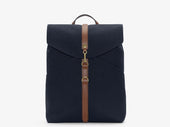 M/S Rucksack – Deep Sea Blue/Cuoio