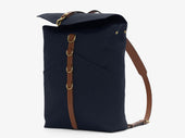 M/S Rucksack – Deep Sea Blue/Cuoio