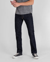 21oz Selvedge Denim Slim Tapered Cut Jeans - Indigo