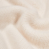 Superfine Lambswool Rugby Shawl Sweater In