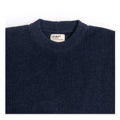 Crew Neck Sweater Cotton Linen