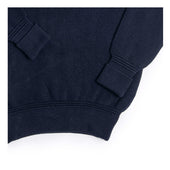 Crew Neck Sweater Cotton Linen