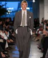 Italian Linen-Cotton Single-Breasted Wythe Jacket