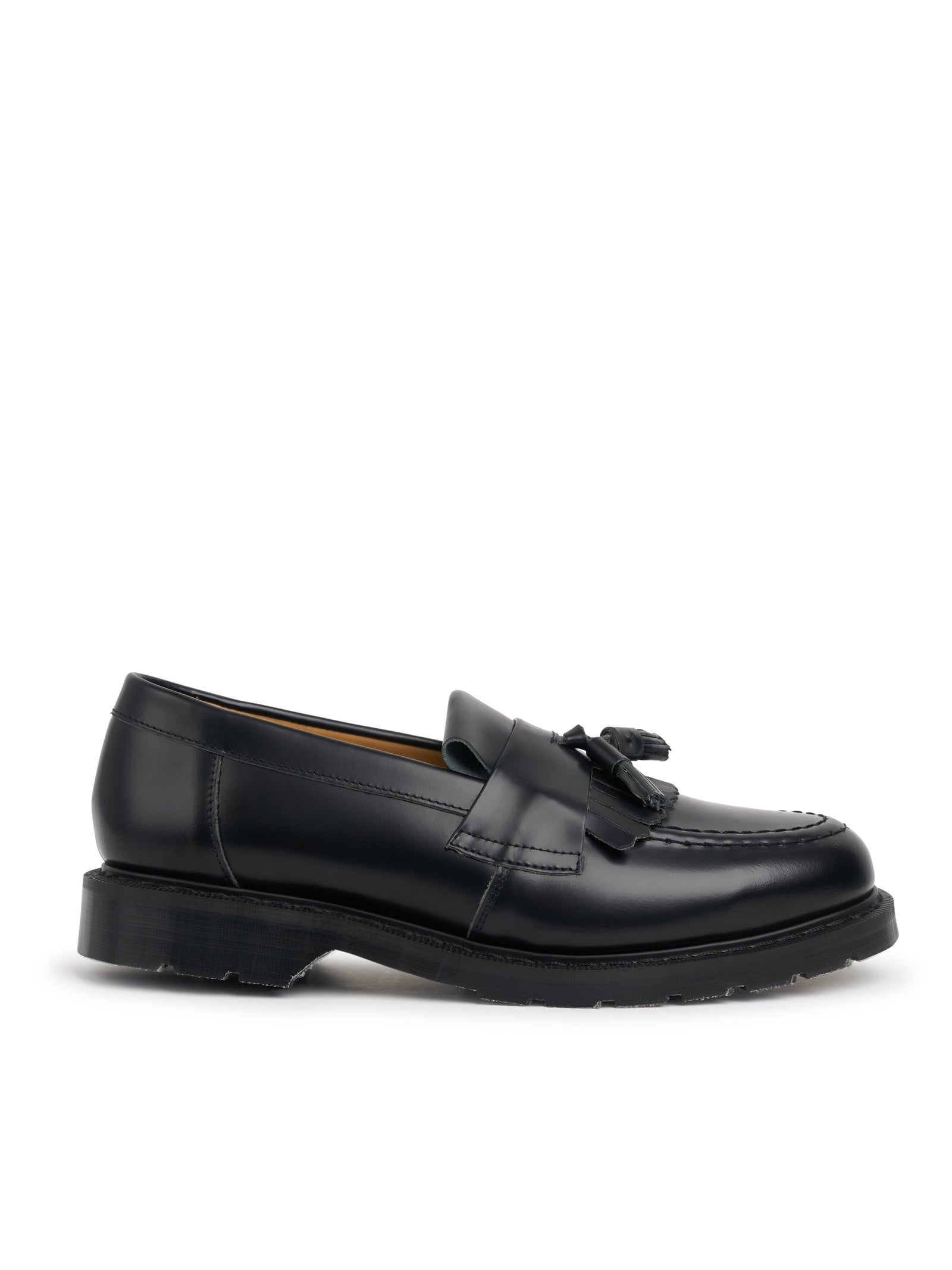 Solovair X Oliver Spencer Hi Shine Leather Tassel Loafer