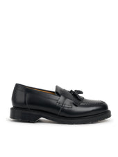 Solovair x Oliver Spencer Black Hi Shine Leather Tassel Loafer