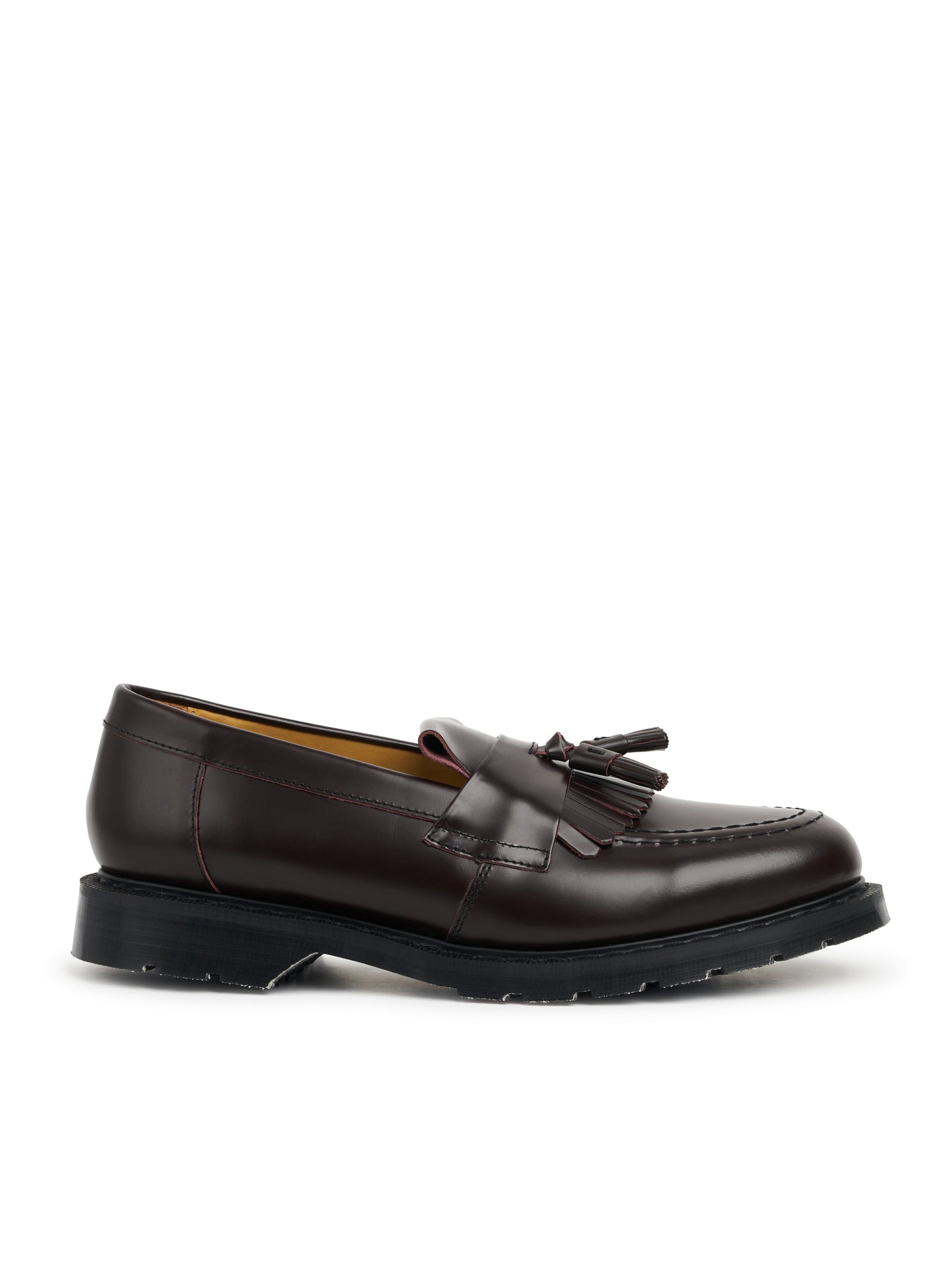 Solovair X Oliver Spencer Hi Shine Leather Tassel Loafer