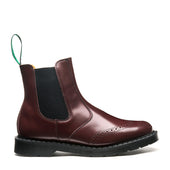 Oxblood Hi-Shine Dealer Brogue Boot
