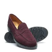 Amarone Suede Penny Loafer