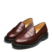 Oxblood Hi-Shine Penny Loafer