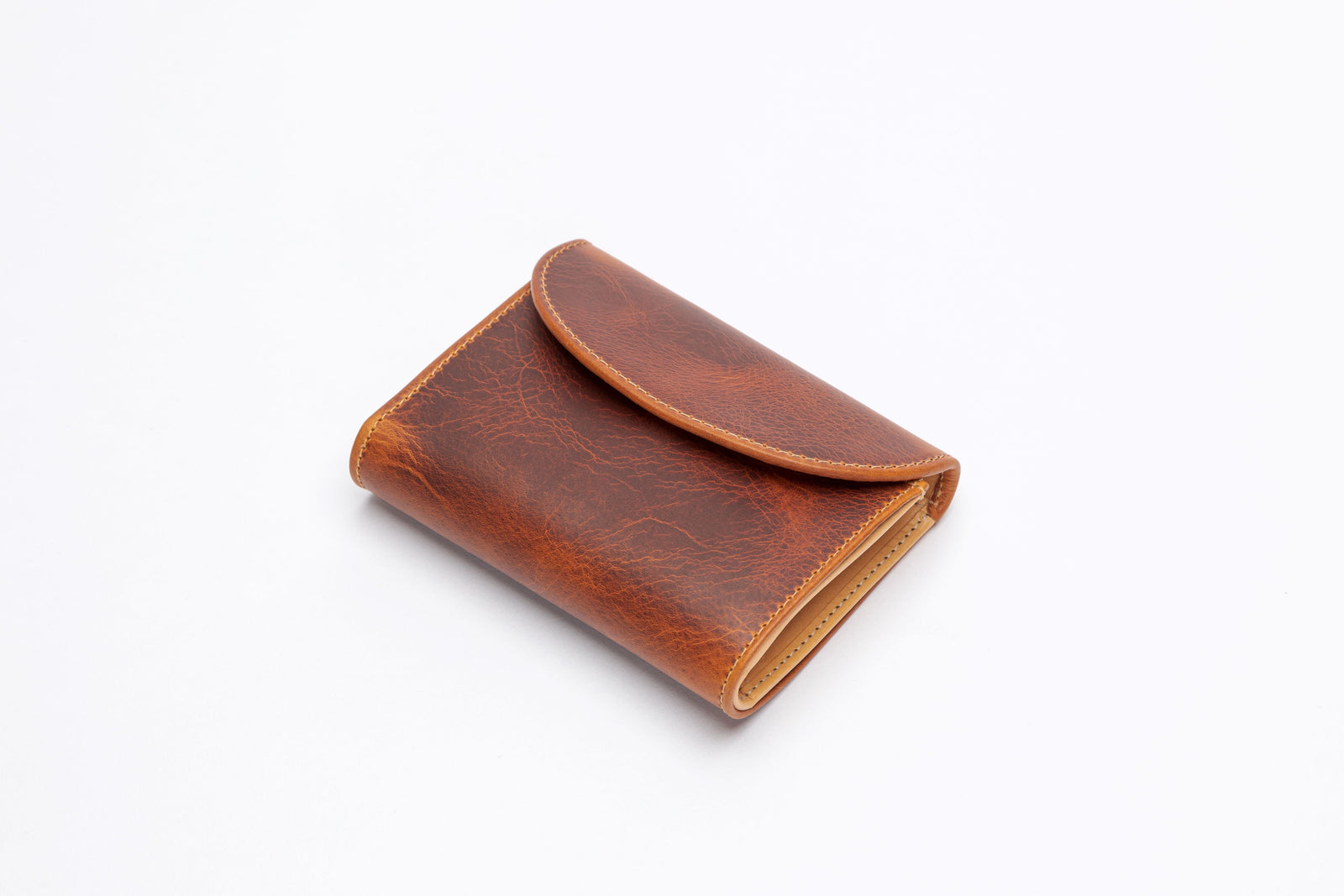 The Wentworth 3 Fold Leather Purse