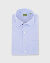 Spread Collar Dress Shirt In Small Bengal Stripe Poplin