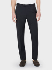 Pantalone in lana nero
