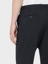 Pantalone In Lana Nero
