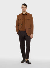 Pantalone Rigoletto In Lana Zeelander Marrone