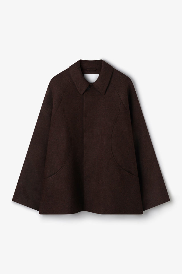 Takeshi Jacket - Mocha Herringbone
