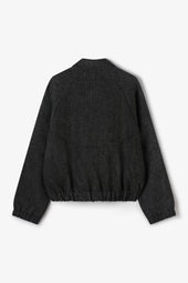 Jiji Jacket - Charcoal Herringbone
