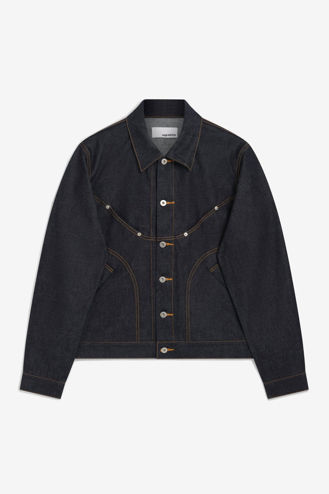 Denim Jiji Jacket - Raw Indigo