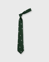 Silk Club Tie In White Sky Swallow