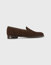 Ventnor Unlined Loafer In Mocha Suede