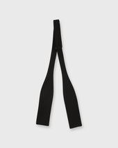 Straight Bow Tie In Silk Faille