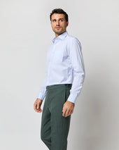 Spread Collar Dress Shirt In Poplin