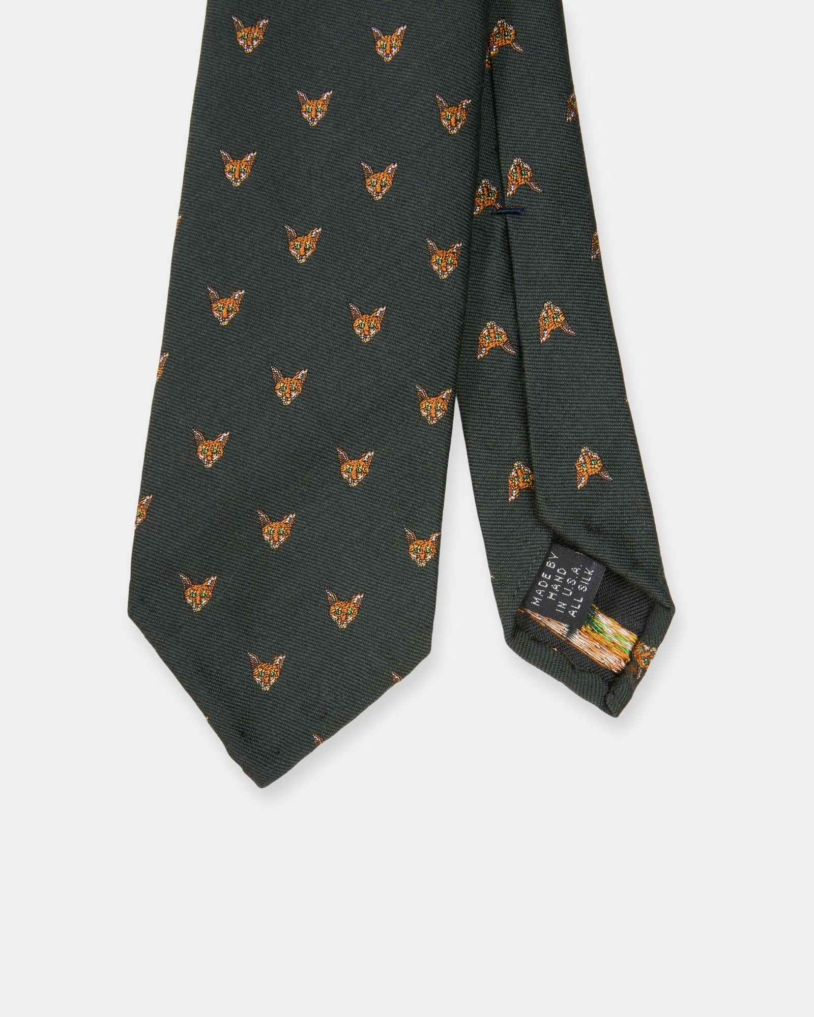 Wool Challis Club Tie In