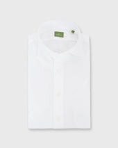 Spread Collar Sport Shirt In Poplin